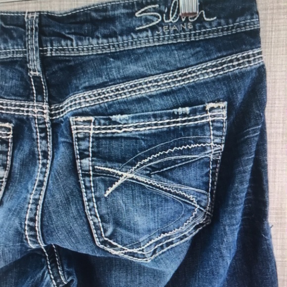 Sliver jeans suki 17 bootcut jeans light distress women’s - Picture 3 of 5